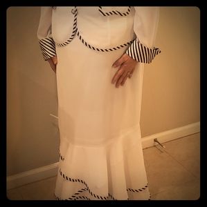 Women plus size suite, skirt and jacket